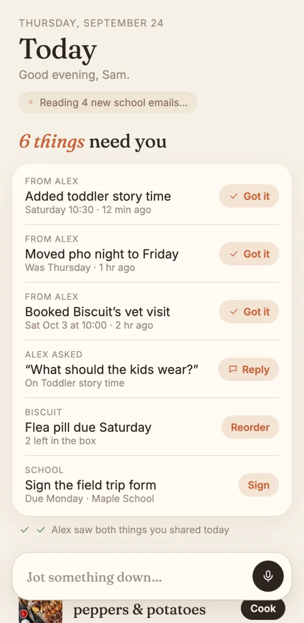 Today: six things need you